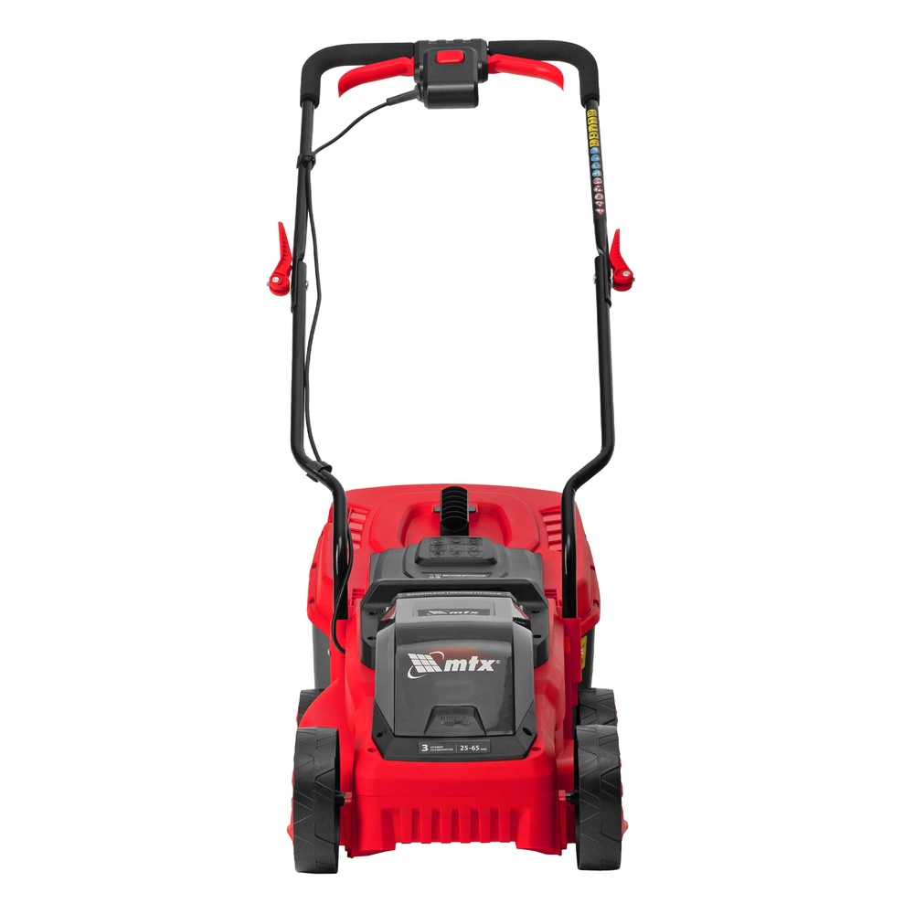 Газонокосилка аккумуляторная бесщеточная CLM-320, 320 мм, травосб. 30 л, Li-Ion, 20 В MTX