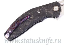 Нож CKF/Поздняков Мародёр M390 карбонфотография - 6