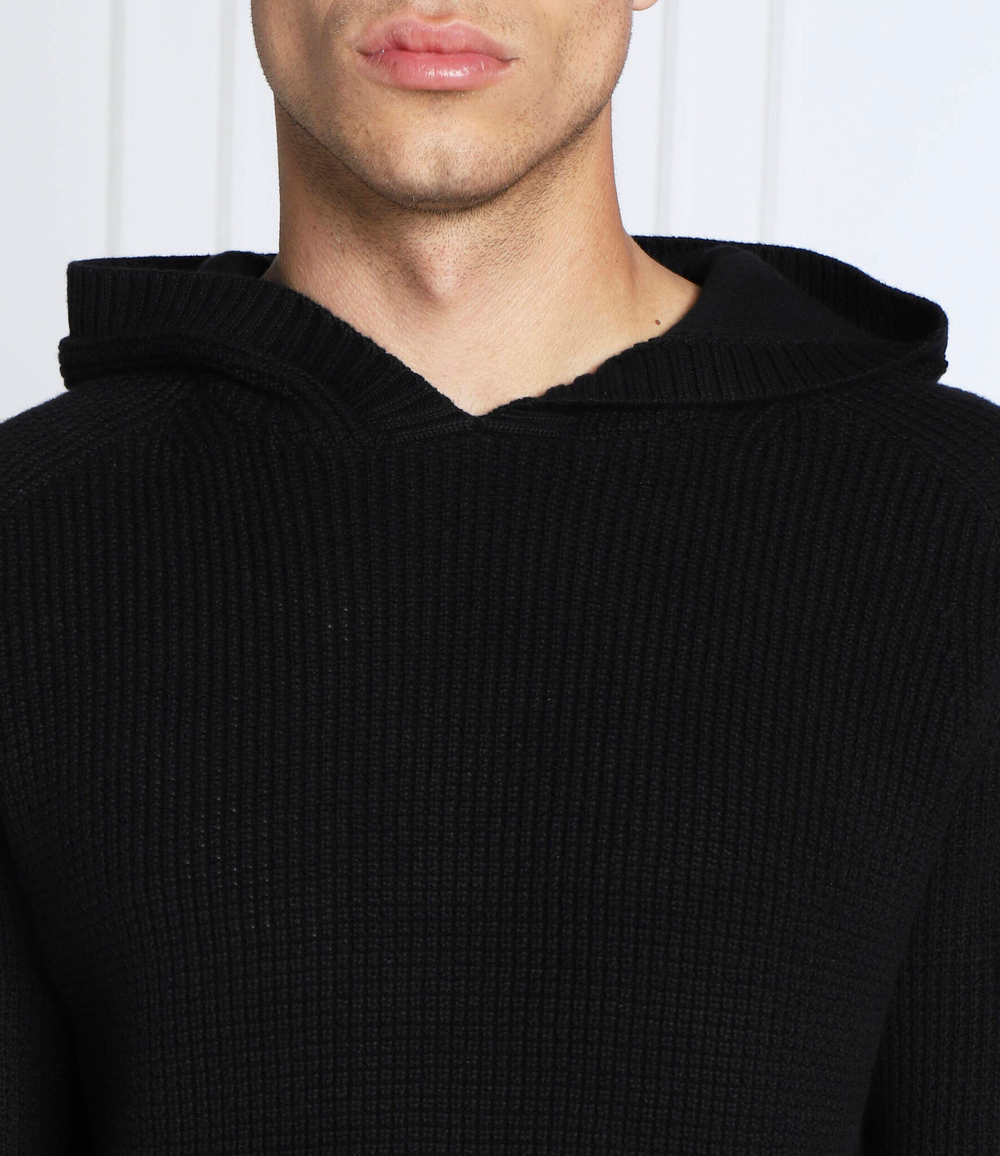 Худи monologo badge CALVIN KLEIN JEANS - черный(J30J321693)