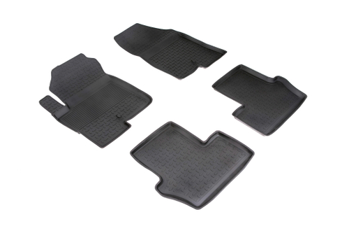 Резиновые коврики с высоким бортом для Jeep Liberty II 2007-2012, Seintex.85329