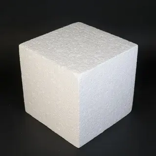 Фальш ярус для торта, Квадрат 20 см, высота 20 см (пенопласт)