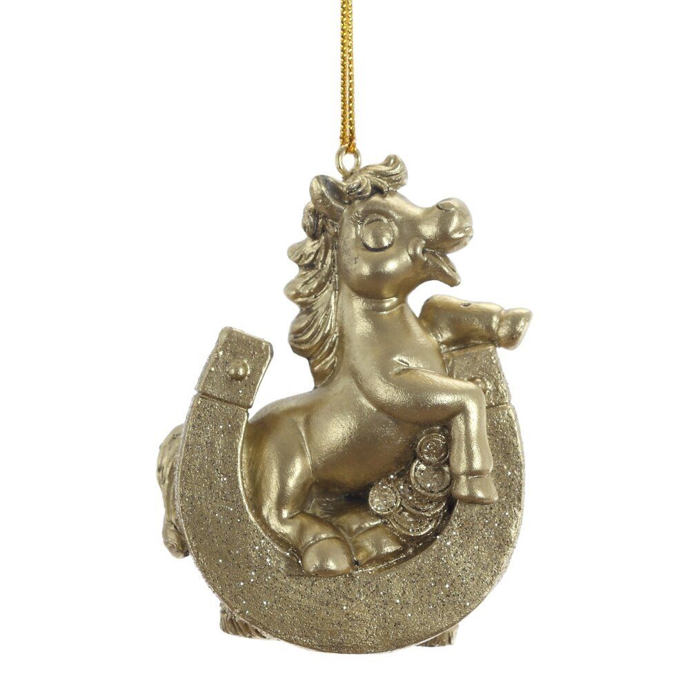 GAEM Фигурка декоративная подвесная"Лошадка", L5 W3 H7,5 см, 2в.