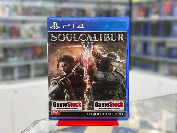 PS4 SoulCalibur 6 (VI)(Б/У , Русские субтитры, CUSA-09884)