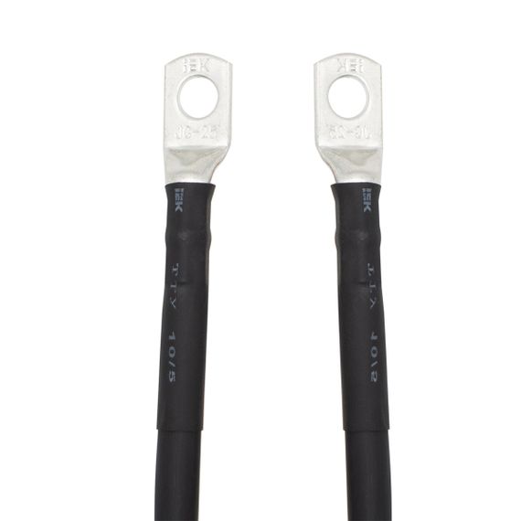 Силовой кабель 25 мм от Инвертора до АКБ под болт М8/М8 750мм, фото №920615234