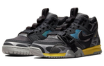 Nike Air Trainer 1 SP "Dark Smoke Grey" retro casual non-slip wrapping lightweight mid-top training shoes for men and women with the same style of black and gray