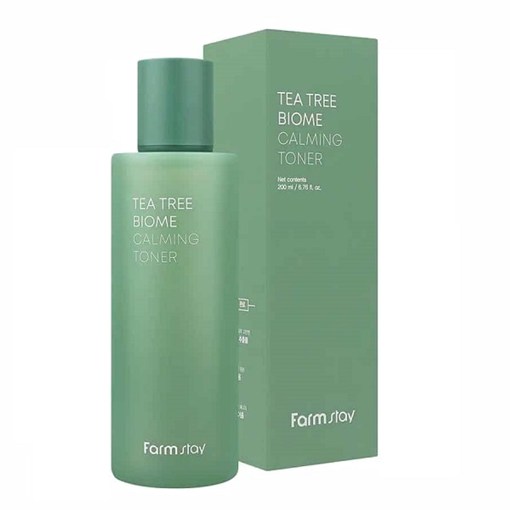 Успокаивающий тонер с экстрактом Чайного Дерева FarmStay Tea Tree Biome Calming Toner 200мл