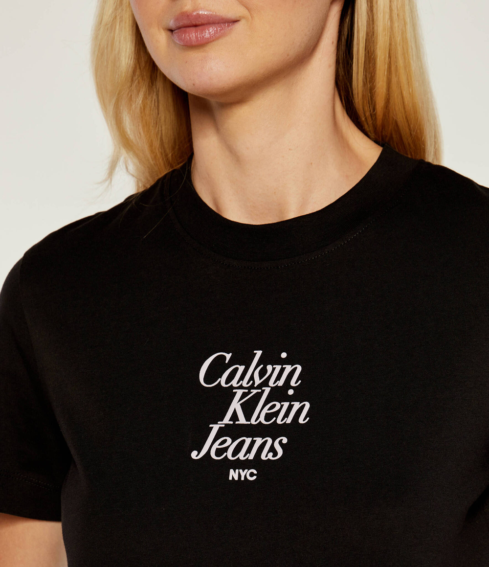 Футболка CALVIN KLEIN JEANS - черный(J20J224890)
