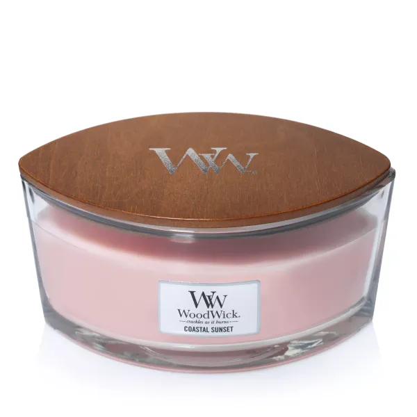 WoodWick Coastal Sunset 453 g.- Свеча Элипс Прибрежный Закат