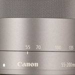 Объектив Canon EF-M 55-200mm f/4.5-6.3 IS STM серебристый