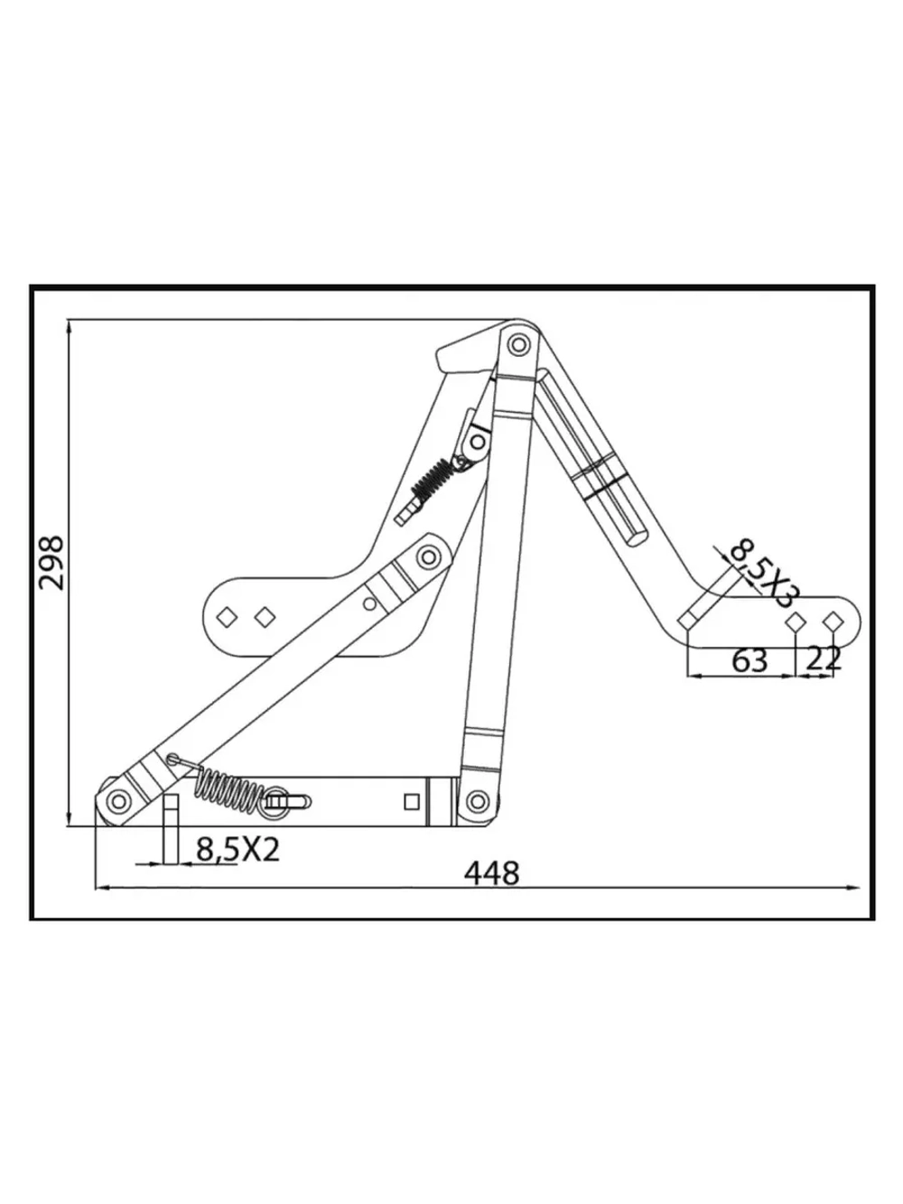 Механизм книжка 290, комплект