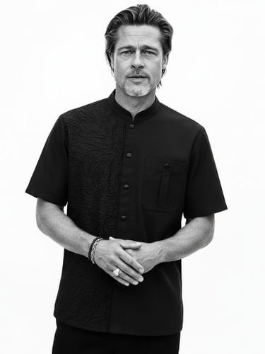 Рубашка мужская с жаткой для парикмахера