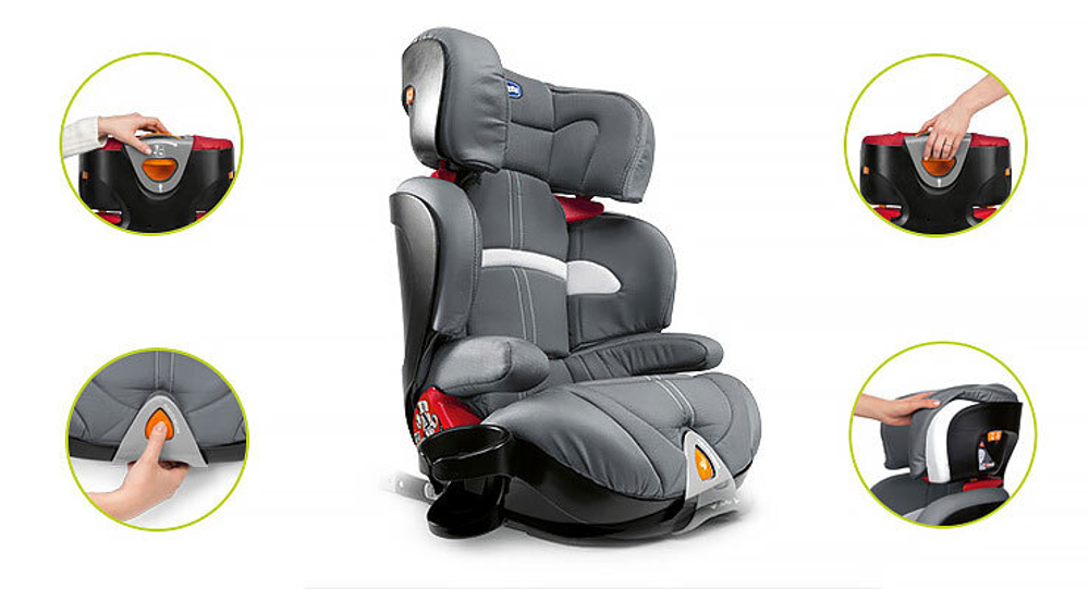 Автокресло Chicco Oasys 2-3 (15-36 кг) напрокат