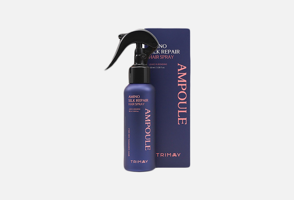 Trimay Спрей-сыворотка для повреждённых волос Trimay Amino Silk Repair Hair Spray Ampoule