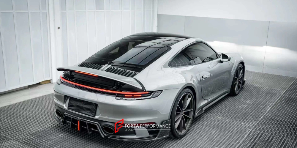 Карбоновый задний диффузор для PORSCHE 911 992.1 CARRERA S 2019–2025