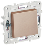 SKANDY Выключатель 1-клавишный 10А SK-V01Sa песочный IEK