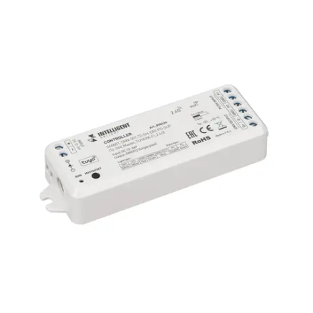 INTELLIGENT ARLIGHT Контроллер SMART-DMX-301-72-SH-DRI-PS-SUF (12-36V, Master, TUYA Wi-Fi, 2.4G) (IARL, IP20 Пластик, 5 лет) 050434