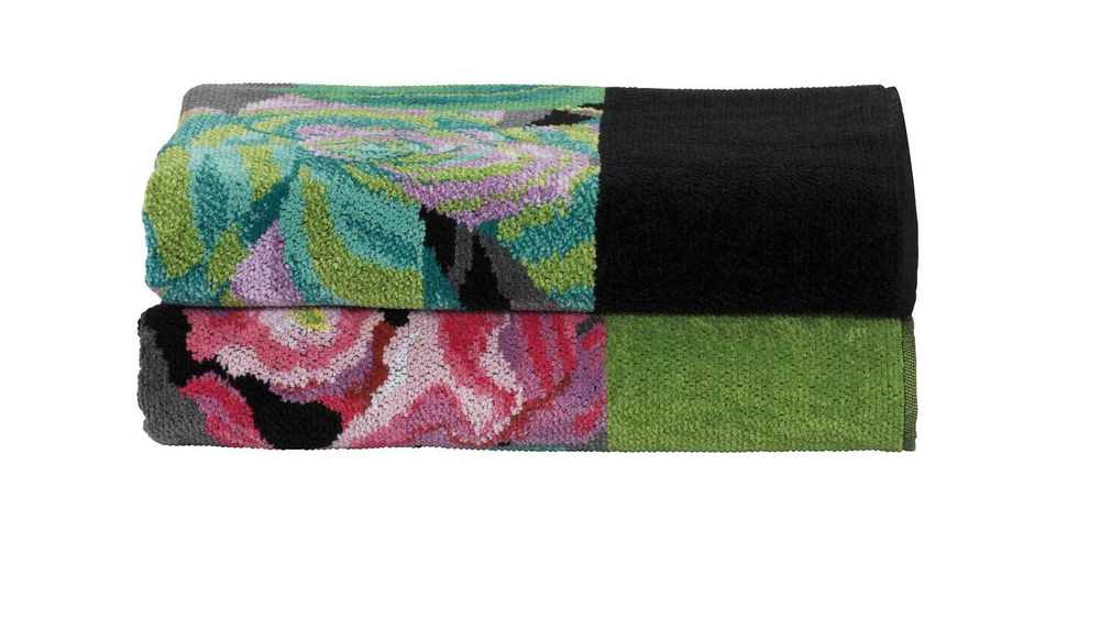 Полотенце 37x50 Feiler Rainforest 10 schwarz