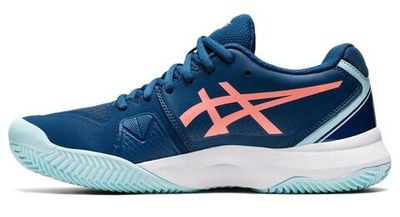 Женские Кроссовки теннисные Asics Gel-Challenger 13 Clay - light indigo/guava