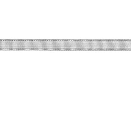 "Gamma" DNR-10 лента металлизированная, 10 мм, серебро