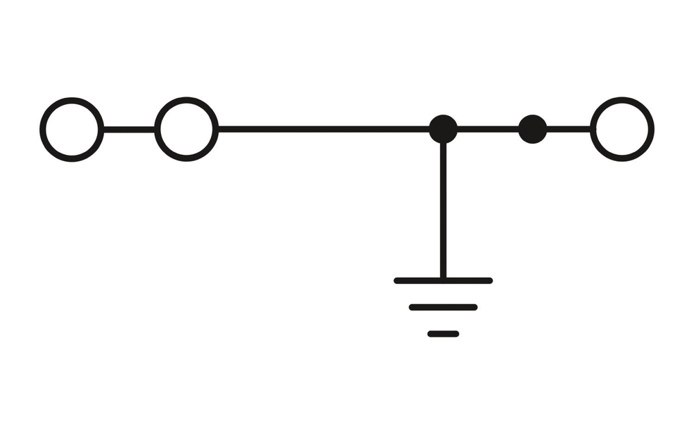 3211935 - PTS 2,5-TWIN-PE - Заземляющая клемма