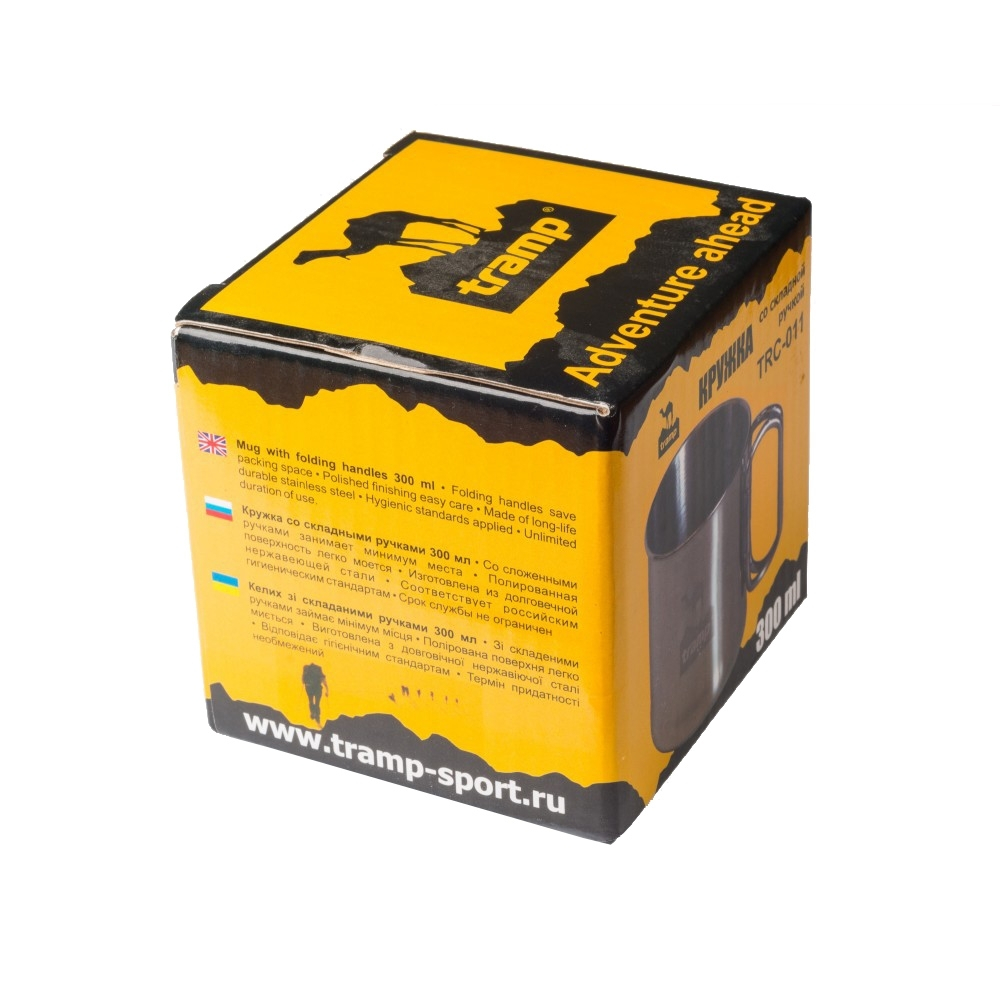 Tramp Кружка со складными ручками 300 мл, TRC-011