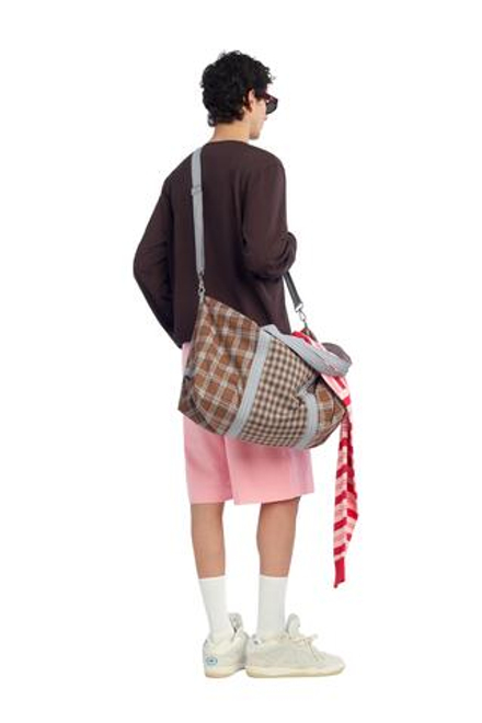 ZARA X BENITO ANTONIO ФУТБОЛКА С ДЛИННЫМИ РУКАВАМИ, КОРИЧНЕВЫЙ