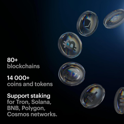 Набор из 3 аппаратных кошельков Tangem Wallet 100% оффлайн-хранилище для Bitcoin, Ethereum, NFT и других активов