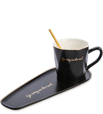 GAEM Art MUG-407/1 Чайная пара «Живи с легким сердцем»