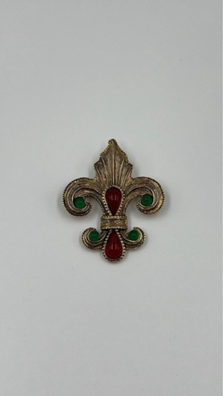 Брошь Fleur-de-Lys
