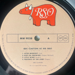 Eric Clapton ‎– At His Best (Япония)