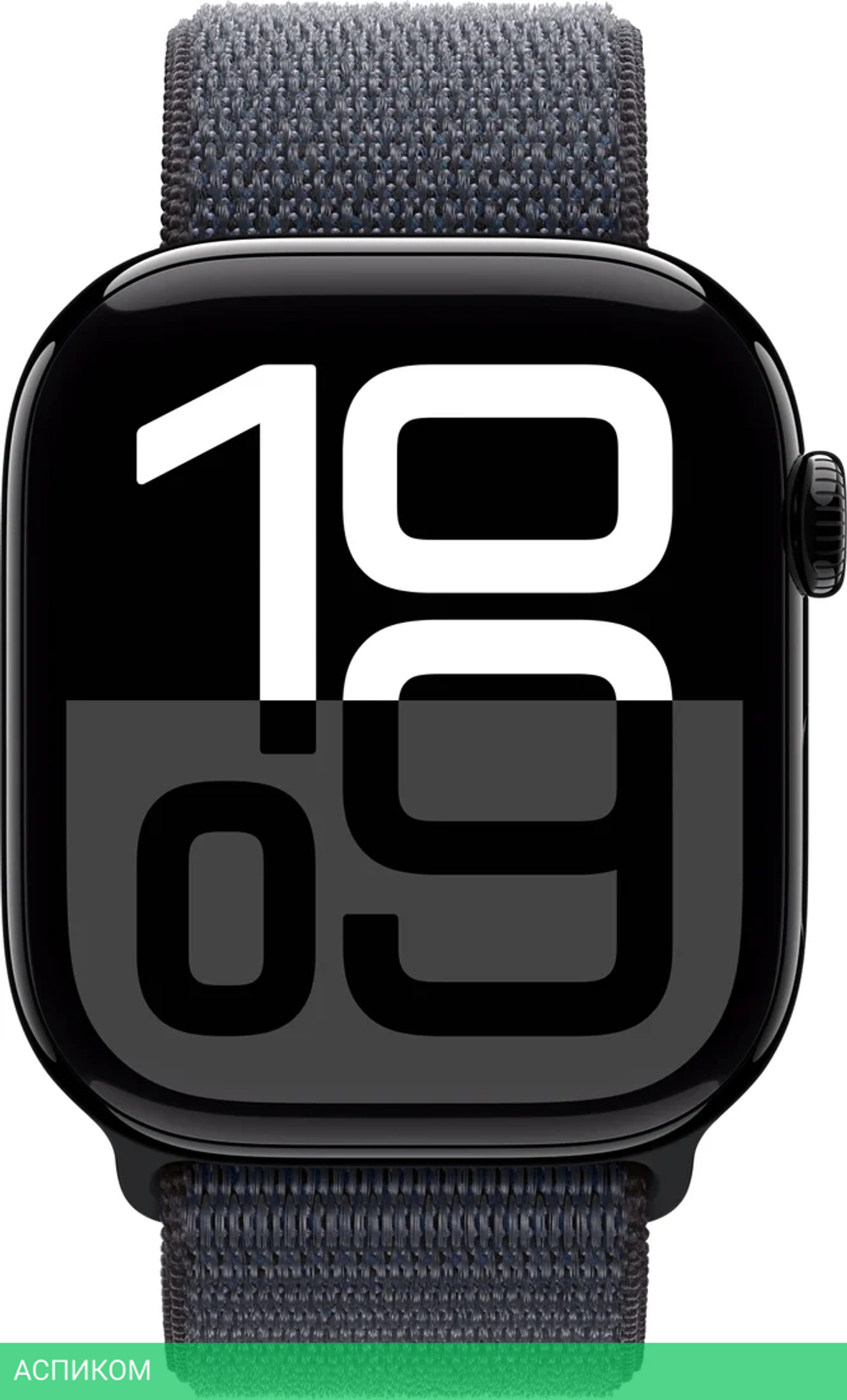 Умные часы Apple Watch Series 10 A2999 46мм 2.1 OLED Sport Loop черный/черный O/S (MWWR3LW/A)