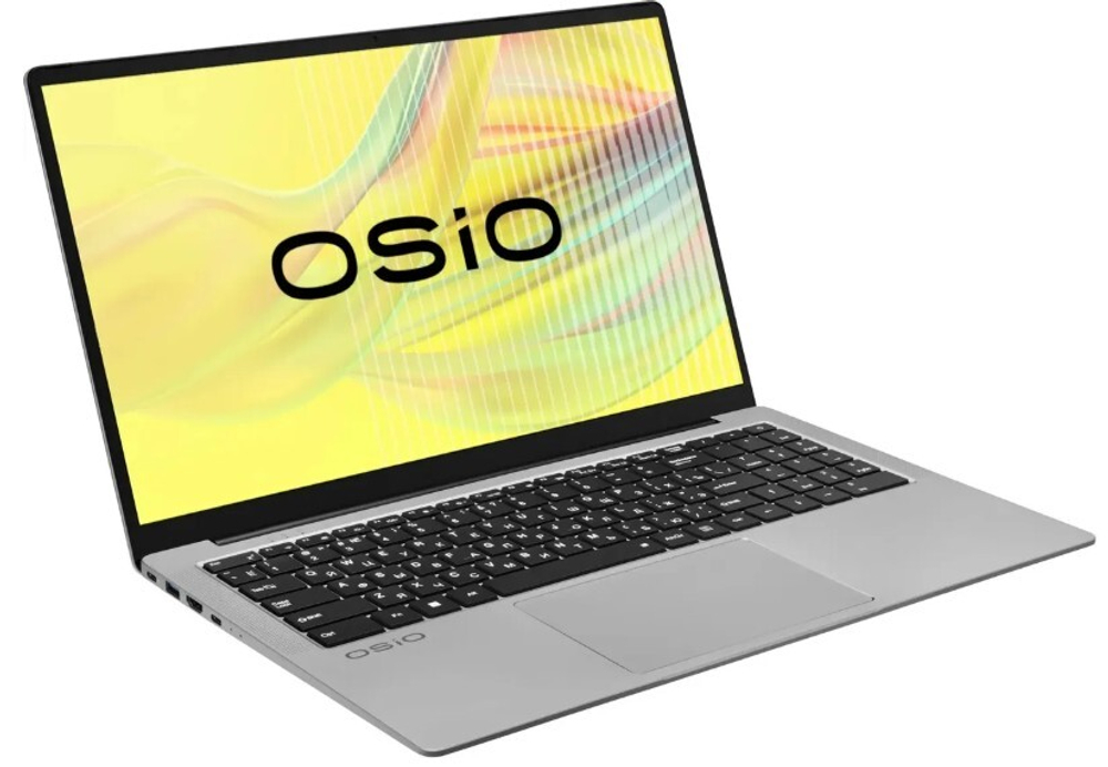 Ноутбук  OSIO FocusLine F160a-007 16.1 ", Ryzen 5, 32 Гб RAM, 1 Тб SSD, Radeon Graphics, Серый
