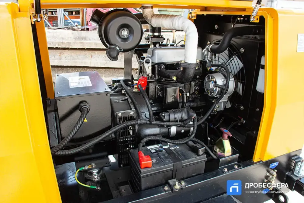 Осветительная мачта LT4500 9 метров с дизельным генератором передвижная