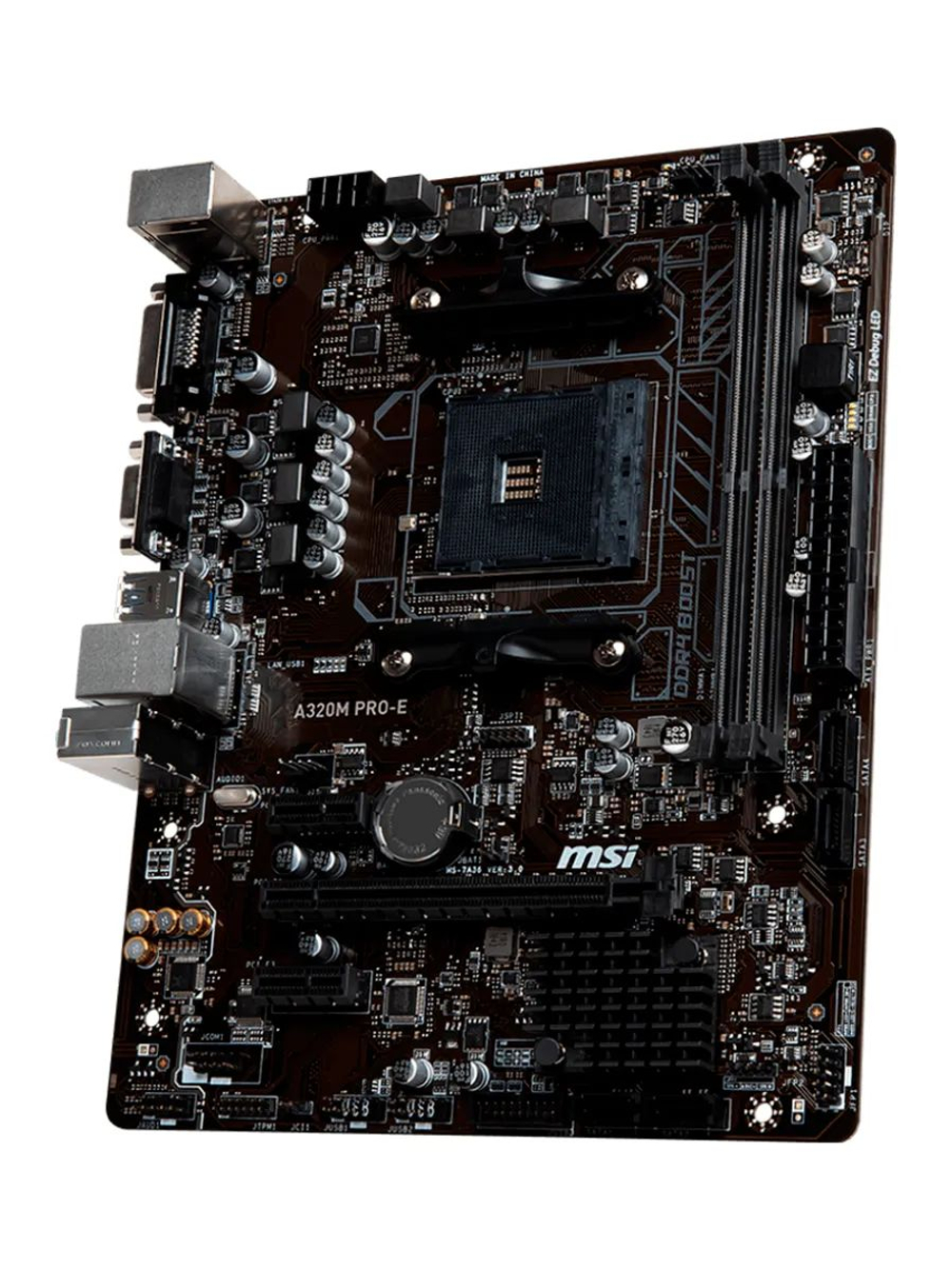 Материнская плата AMD A320M PRO-E AM4 DDR4