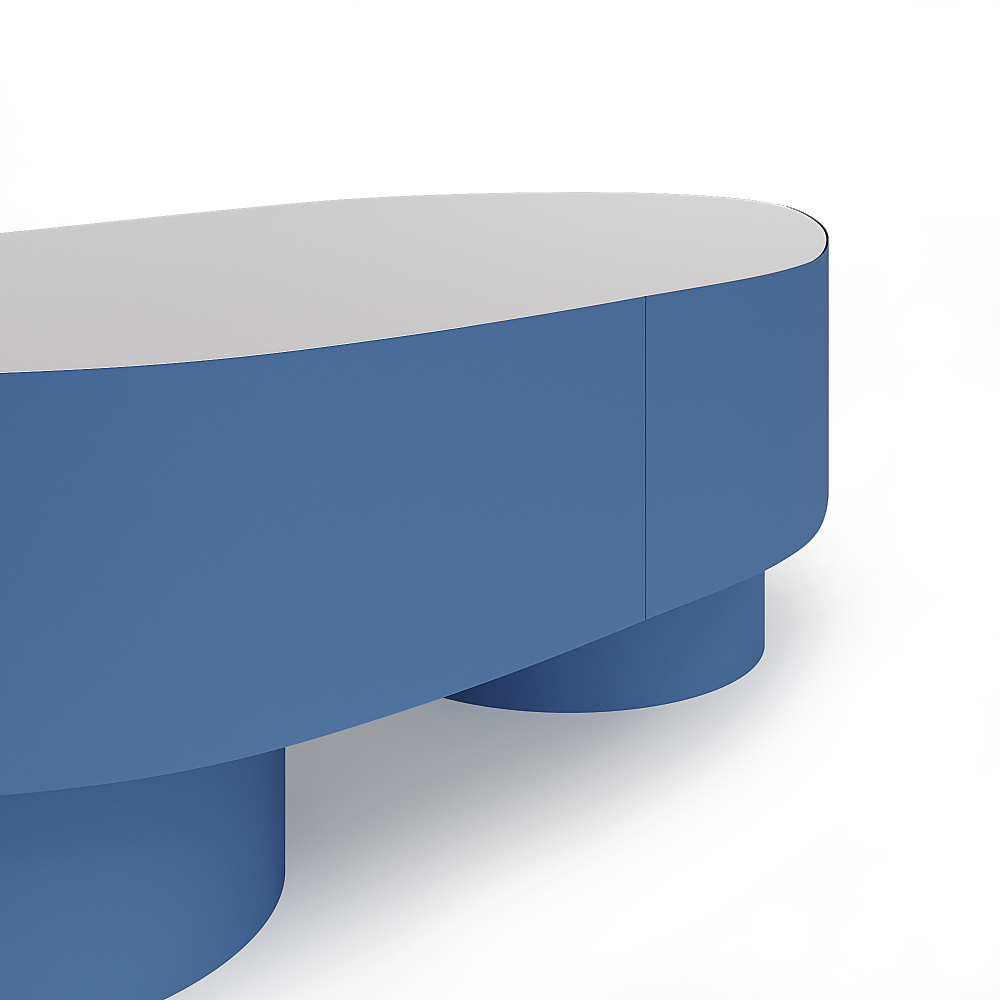 Стол Енисей 110 Синий