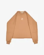 Толстовка One Two Raglan Sweatshirt Logo Macchiato