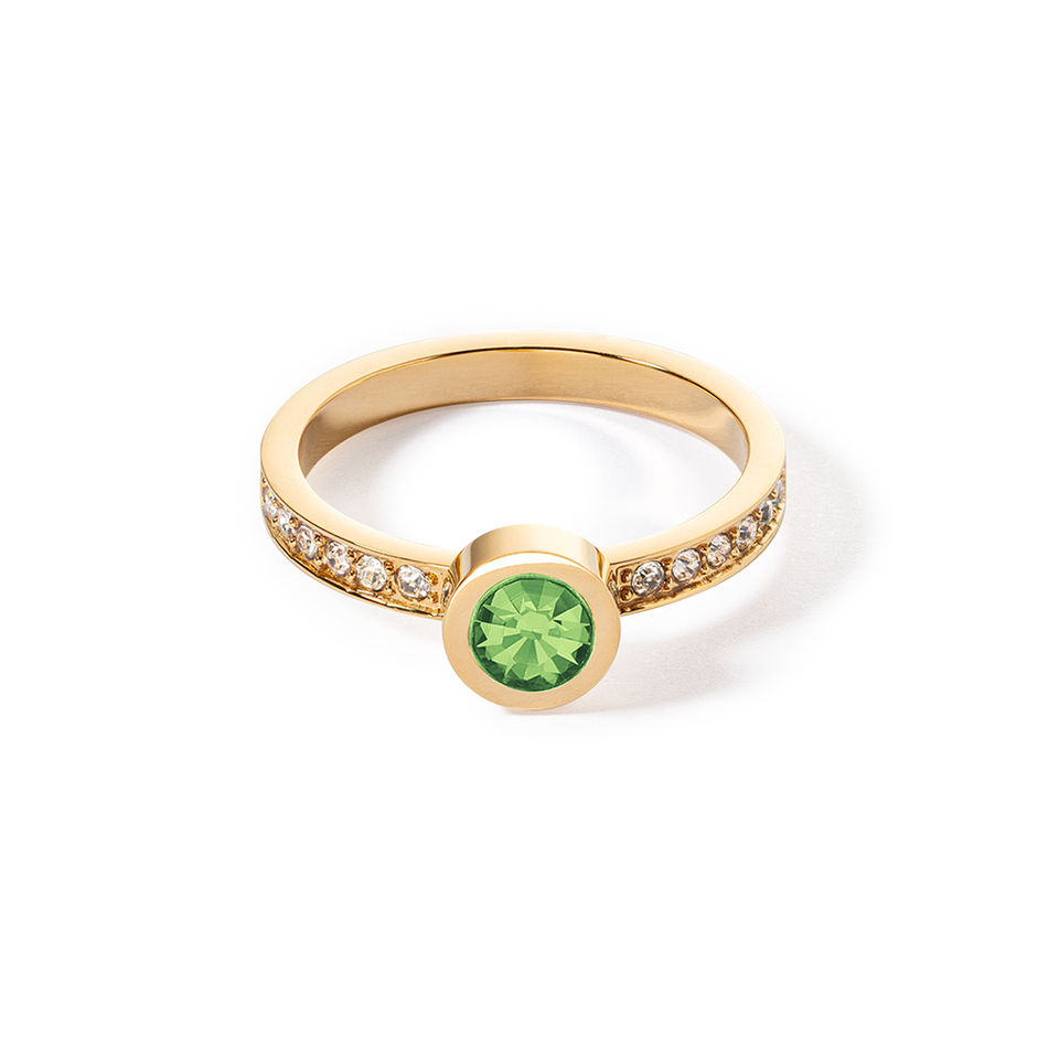 Кольцо Coeur de Lion Green-Gold 0228/40-0516 52