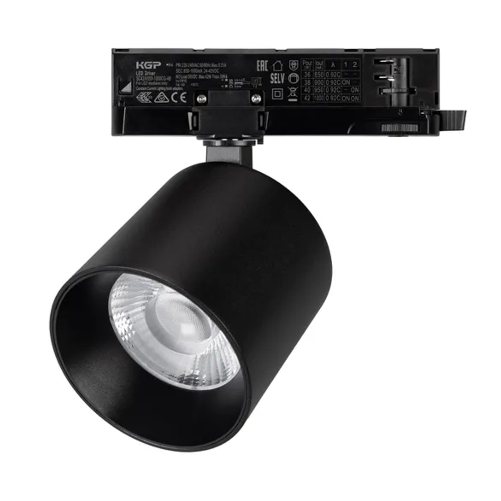 Светильник LGD-DYKE-4TR-R100-36W Warm3000 (BK, 38 deg, 230V) (Arlight, IP20 Металл, 5 лет) 063236