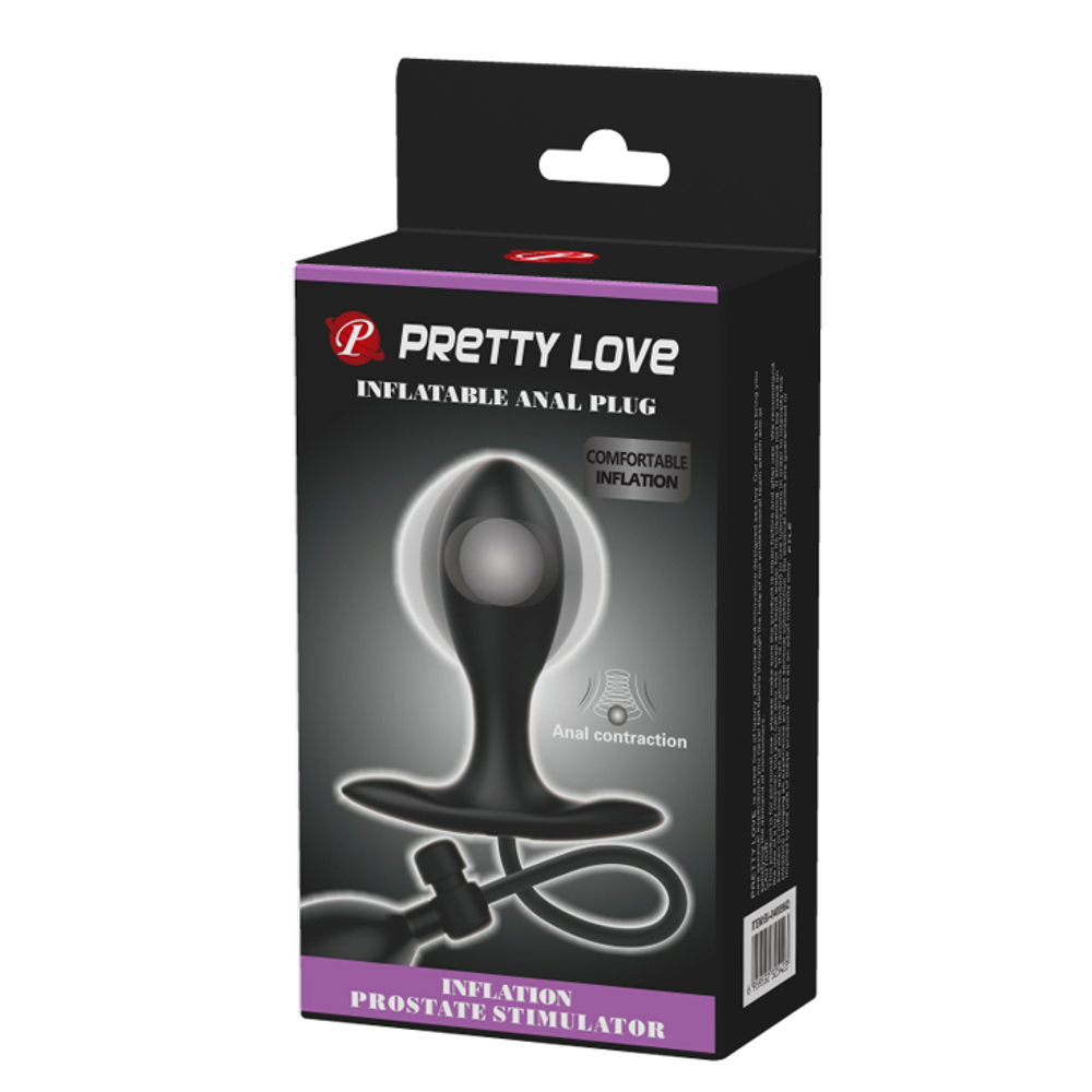 Анальная пробка со смещенным центром тяжести Pretty Love BI-040096Q