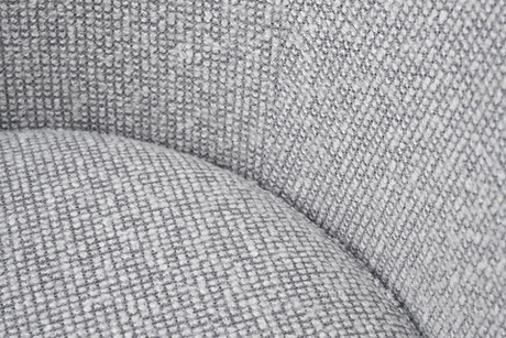 Кресло Garda Decor Napoli светло-серое napoli-3k-santo1400-svser