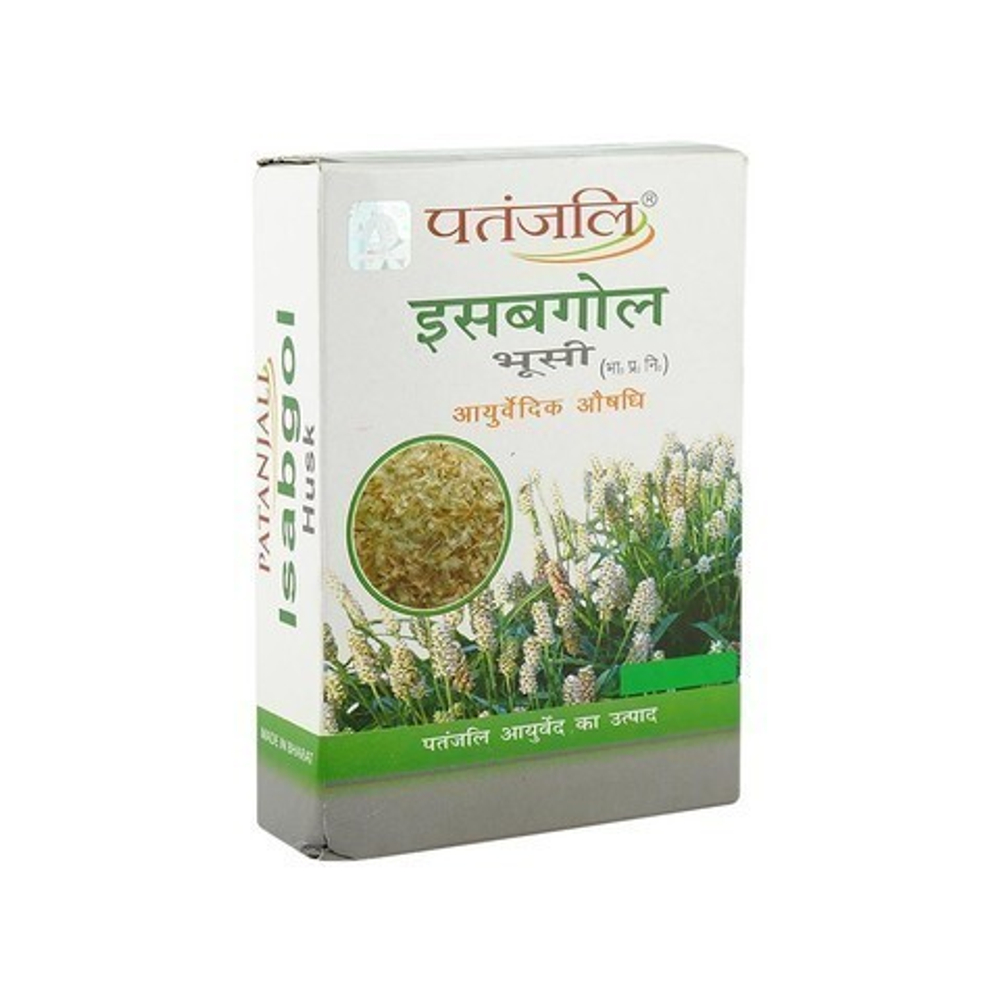 БАД Исабгол Patanjali Isabgol (Шелуха семян подорожника), 100 гр