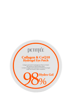 Petitfee 98% Collagen & CoQ10 Гидрогелевые патчи для глаз (30 пар)