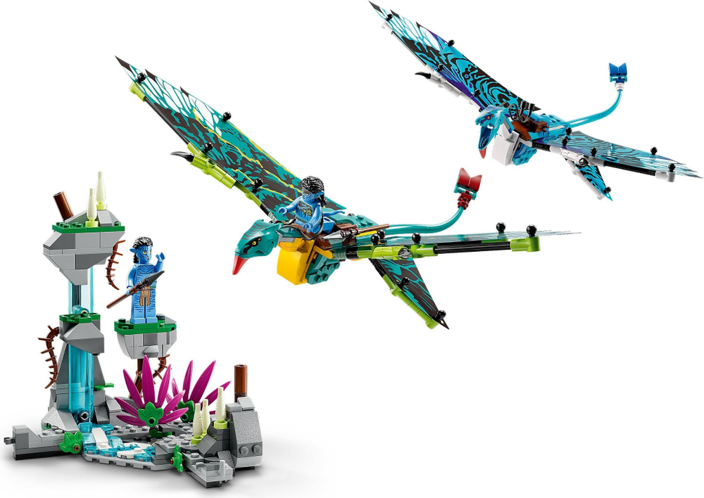 Конструктор LEGO Avatar 75572 Первый полет Джейка и Нейтири на Банши