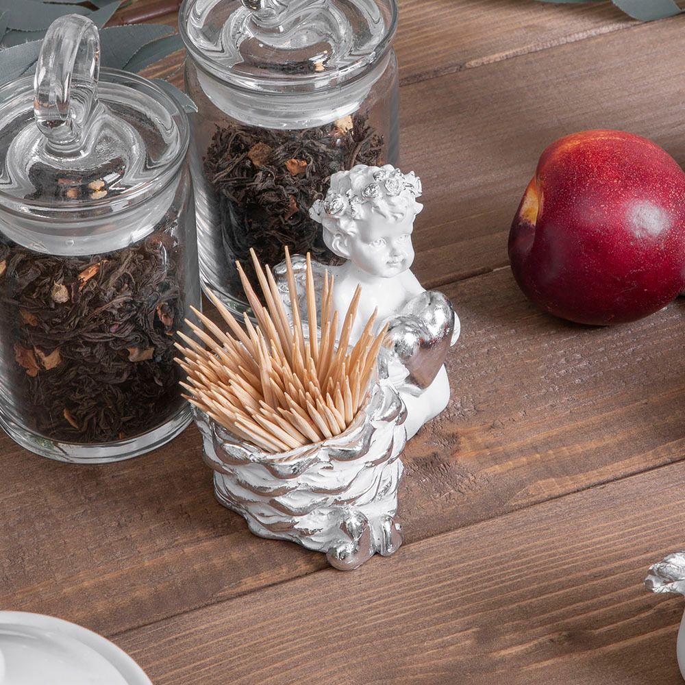 Держатель для зубочисток Ин Лав Белый