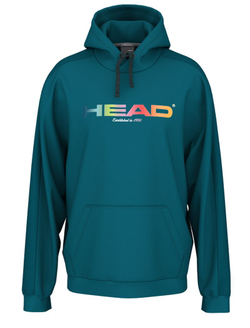 Мужская теннисная кофта Head Rally Hoodie - Бирюзовый