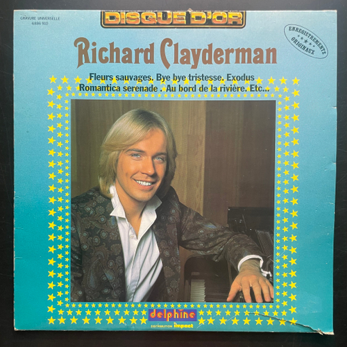 Richard Clayderman ‎– Richard Clayderman (Франция 1980г.)