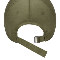 Теннисная кепка Nike Club Unstructured Futura Wash - medium olive/white