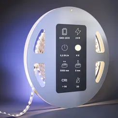 Светодиодная лента Ультра 24В 2835 9,6Вт/м 4000К 5м IP 20 201098 Led Strip 201098