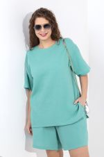 Блузка Виола-1 Виотекс ЗЕЛЁНЫЙ