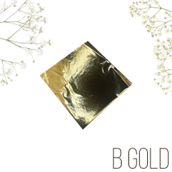 Зеркальная поталь "Mirror Shine", В Gold, 100 шт. 8*8,5см